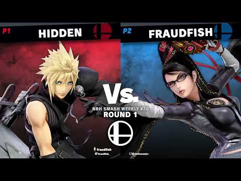 NBH Smash Ultimate 20 Winners Finals - Hidden (Cloud) vs Fraudfish (Bayonetta)
