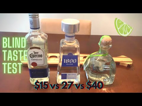 $15 vs. $40 Tequila | Blind Taste Test | Jose Cuervo...
