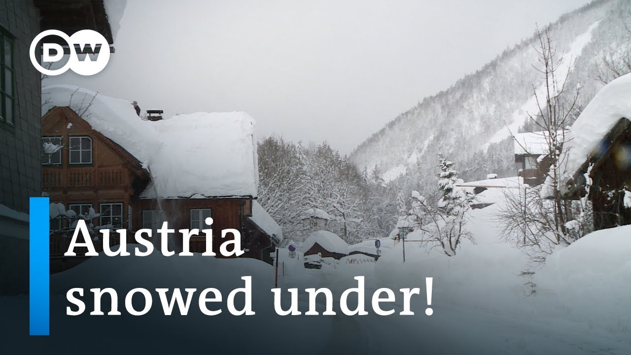 Snow chaos in the Alps