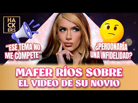 Mafer Ríos se pronuncia tras polémico video con su novio | LHDF | Ecuavisa