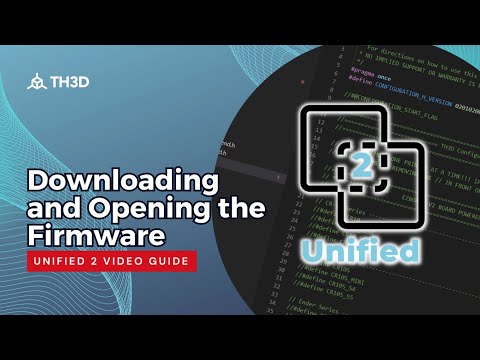 Unified 2 Firmware - Downloading & Opening the Firmware