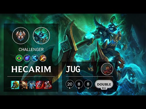Hecarim Jungle vs Graves - BR Challenger Patch 11.3