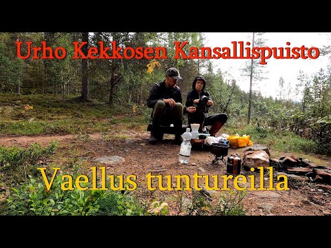 Vaellus Urho Kekkosen Kansallispuistossa kesällä. Aittajärvi, Lumikuru Pirunportti ja  Paratiisikuru