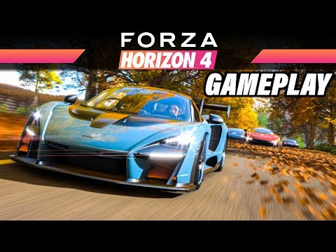 Forza Horizon 4 Gameplay German | Xbox ONE X 4K Gamescom Demo Deutsch