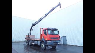 بيع عربة مقطورة مسطحة Renault Kerax 370 DXI - صورة 4 | Autoline OM عربة مقطورة مسطحة Renault Kerax 370 DXI | صورة 4 - Autoline