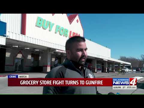 Police arrest 2 in connection to shots fired at Oklahoma grocery store