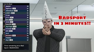 How To Check Gta V Bad Sport Time