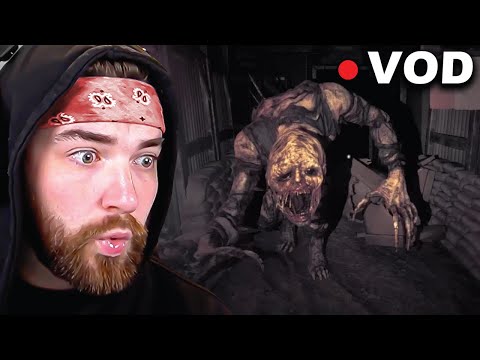 I PRAYED BEFORE PLAYING THIS GAME + New Amnesia The Bunker Playthrough | KingWoolz VOD