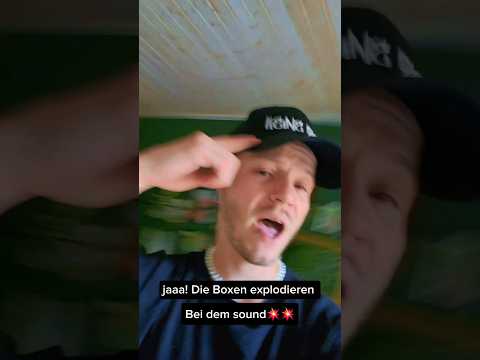 ja die Boxen explodiern bei dem Sound #music#release#explosivebeats #musicperformance#adrenalinerush