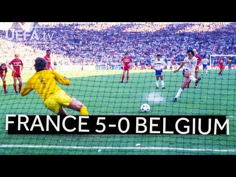 FRANCE brush BELGIUM aside en route to EURO 1984 victory