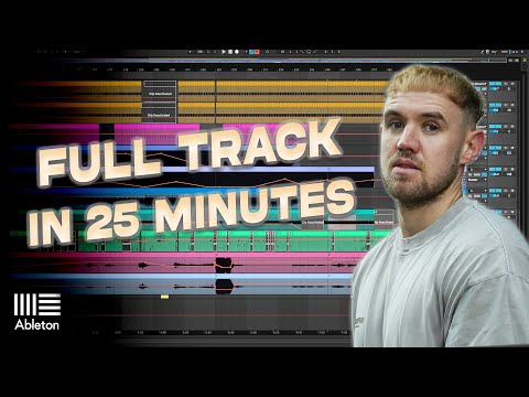 Making A Full Groovy Tech House Track In 25 Minutes