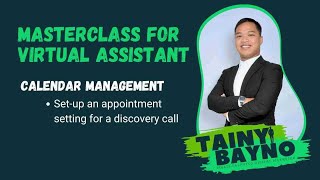 Masterclass: Day 1 – Calendar Management & Appointment Setup