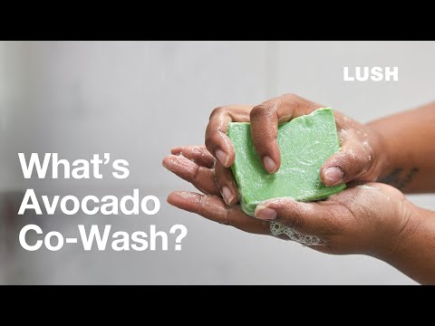 Exuberante como é feito: Co-Wash de Abacate