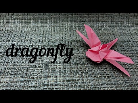 Origami Dragonfly