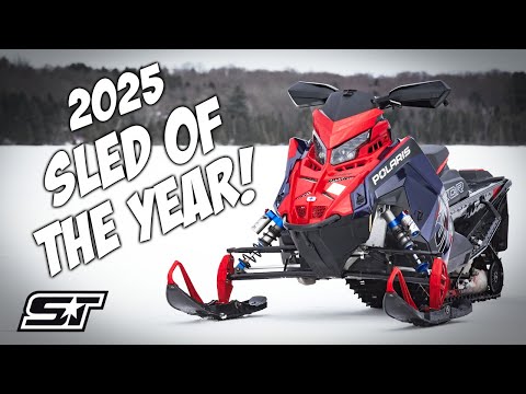 2025 SNOWTRAX Real World Sled of The Year Award!