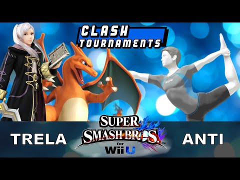 CLASH Invitational for Smash Wii U - Anti vs Trela - Pool D
