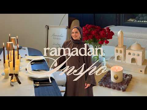 Decorating for ramadan! tablescape inspo, timeless decor, & more!
