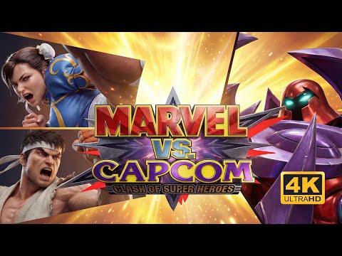 [4K] Marvel VS Capcom - All Characters and Stages AI Reimagined.