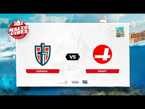 22.08.2020 Espada vs CR4ZY - Malta Vibes - map3 - de_train [TheCraggy]