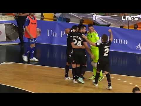 Gol Javi Alonso (0-2) Viña Albali Valdepeñas - Levante UD FS. J1, 1Div. LNFS