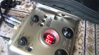 Video thumbnail for Zoom G1xNext guitar multi effects demo by Gearfacts