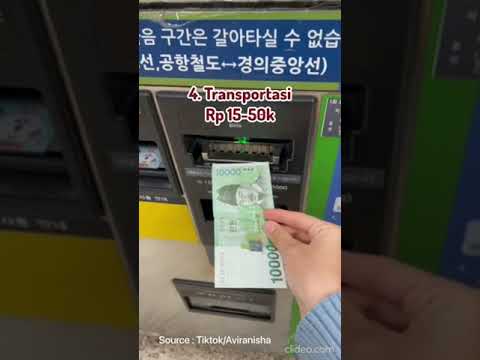 Budget Liburan ke Korea part 2 #bantusubscribe Video