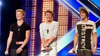 GMD3's audition - Boyz II Men's I'll Make Love To You - The X Factor UK 2012