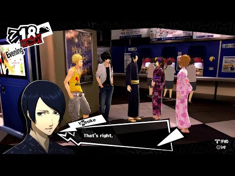 Persona 5 - Yusuke get hit on by Girls and Ryuji gets Roasted! HQ
