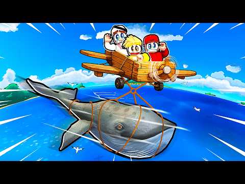 شلنا حوت كبير بالطيارة في روبلوكس! 😰🐋🔥