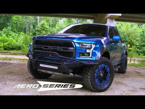 FAB FOURS NEW AERO SERIES BUMPER ON THE 2017 FORD RAPTOR