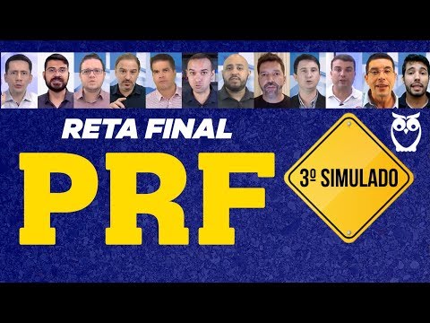 Reta Final PRF 2018 Pós-Edital: Simulado III