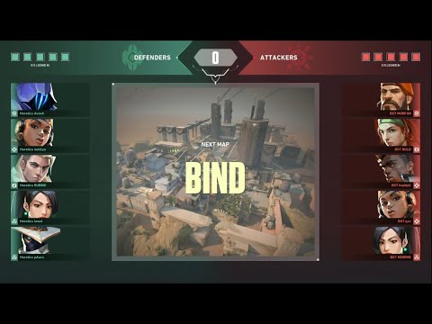 Team Heretics vs Ballista Game 1 - VCT Regional Masters EU   Day 1