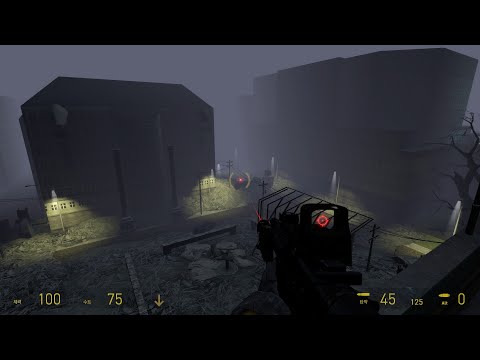 Combine의 Half-Life 2:Senescence 플레이 영상(난이도:Hard,No Death)