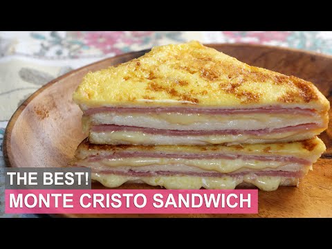 EASY MONTE CRISTO SANDWICH | HUNGRY MOM COOKING
