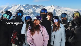 when the ski trip makes it out the gc