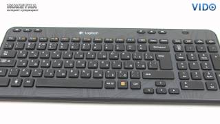 Logitech K360 Wireless Keyboard (920-003095) - відео 4