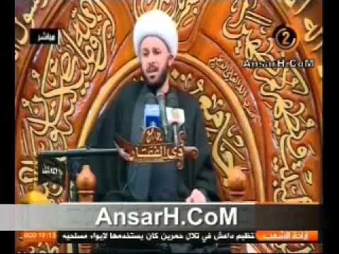 ⁣الشيخ زمان الحسناوي ليلة 28 محرم 1437 هـ جامع ذو الفقار بغداد