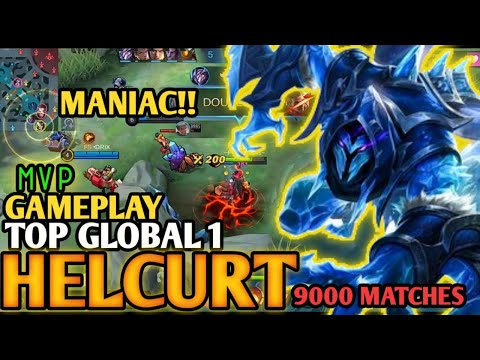 MANIAC! Urutan farming  Helcurt 9000 Match, user HC harus tau  By Bosozoku - Mobile Legend