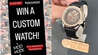 5K GIVEAWAY! - DESIGN & WIN Your Own Seiko Mod! [Mod Mode Watches]