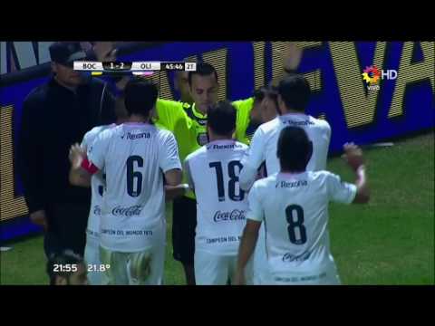Gol de Bou (2-2) / Boca Juniors 2-2 Olimpia - Amistoso internacional