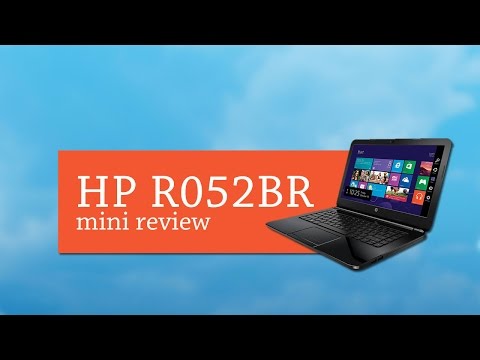 Notebook HP 14 R052BR - Mini Review