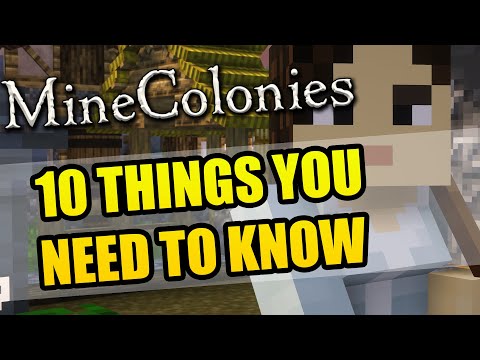 Minecolonies: 10 THINGS I WISH I KNEW EARLIER