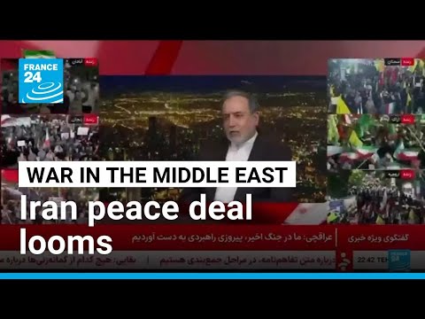 Iran peace deal looms while new military action flares near Strait of Hormuz