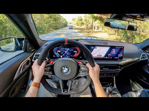 2025 BMW M4 CS - POV First Drive (Binaural Audio)