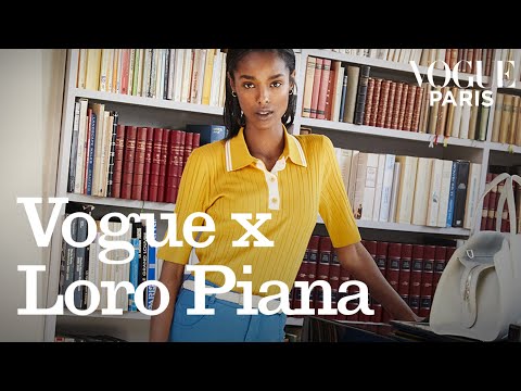 Loro Piana girl : A day with Malika Louback I Vogue x Loro Piana