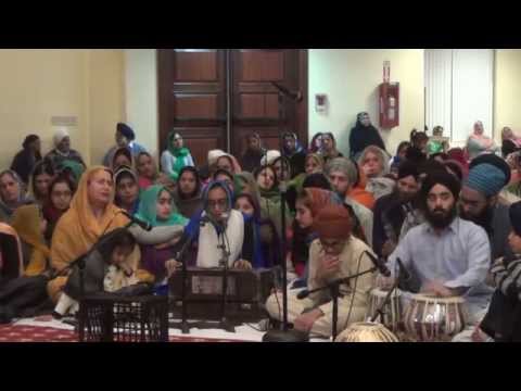 Bibi Gurvir Kaur (Detroit) - Sadh Sangat Samagam - Richmond Hill NY - 07 March 2015