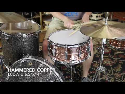 Ludwig Hammered Copper vs Raw Copper