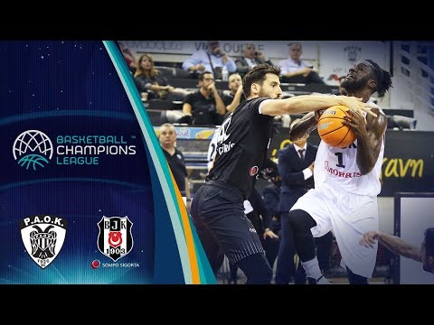 PAOK v Besiktas Sompo Sigorta - Full Game - Basketball Champions League 2019-20