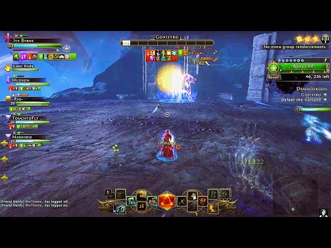 Neverwinter Hellbringer - Master Demogorgon 7:20 mins - Solo Tank & Solo Heals