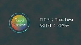 Download lagu Kim Sung Kyu(김성규) - True Love(트루 러브) - [Korean lyrics(가사)] mp3